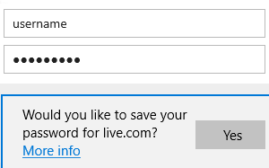How to manage saved passwords and form entries in Microsoft Edge browser