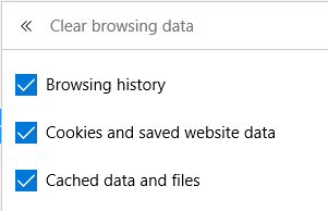 How to delete browsing history in Microsoft Edge browser