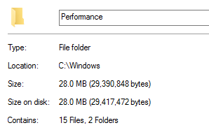 How to check folder size in Windows