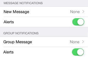 How to disable WhatsApp alert notifications on iPhone